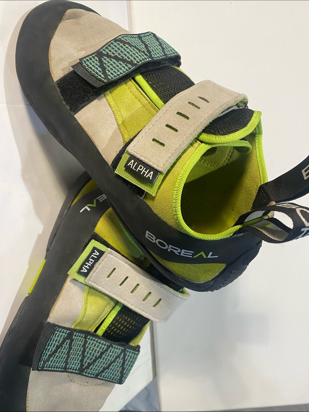 Boreal Alpha rock climbing shoes